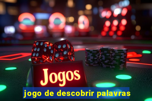 jogo de descobrir palavras